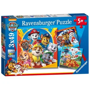 Ravensburger Puzzle 3x49 - Psi Patrol - 050482 - Puzzle - miniaturka - grafika 1