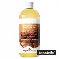 Olejki do ciała i włosów - Organic Series Organic Series Cinnamon Body Massage Oil Olejek do ciała cynamonowy 500 ml - miniaturka - grafika 1