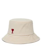 Czapki męskie - AMI PARIS Kapelusz UHA246.DE0039 Écru - miniaturka - grafika 1