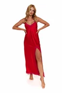 Piżamy damskie - Satynowa koszula nocna damska-m - miniaturka - grafika 1