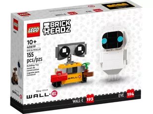 LEGO BrickHeadz BrickHeadz - EWA i WALL-E 40619 - Klocki - miniaturka - grafika 1