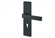 Klamki - Klamka Axa ROYAL 92 WB klasa 3, kolor F8 - czarny (grubość drzwi 74-83 mm) - miniaturka - grafika 1