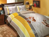 Pościel - Pościel satyna bawełniana VIENNA CAFFE - miniaturka - grafika 1