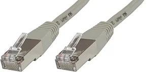 MicroConnect RJ-45/RJ-45 kat.6 S/FTP Szary 1m B-SFTP601 - Patchcordy - miniaturka - grafika 1
