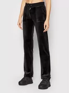 Dresy damskie - Juicy Couture Spodnie dresowe Del Ray JCAP180 Czarny Regular Fit - miniaturka - grafika 1