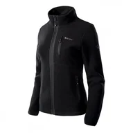 Bluzy sportowe damskie - Bluza damska Hi-Tec Lady Porto Rozmiar: S / Kolor: czarny - miniaturka - grafika 1