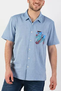 Męska koszula Lee SEASONAL SS SHIRT M - Koszule męskie - miniaturka - grafika 1