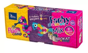 Tetis Farby plakatowe 10kol 20ml - Farby i media malarskie - miniaturka - grafika 1