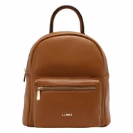 Plecaki - L.Credi Budapest City Backpack 28 cm cognac - miniaturka - grafika 1