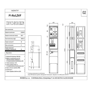 Złącze kablowo-pomiarowe P1-Rs/LZV/F+ keramzyt; - Inne akcesoria elektryczne - miniaturka - grafika 1