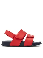 Buty dla dziewczynek - Tommy Hilfiger Sandały T1B2-33453-1172 S Czerwony - miniaturka - grafika 1