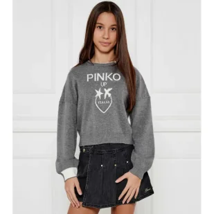 Pinko UP Sweter Regular Fit - Swetry dla dziewczynek - miniaturka - grafika 1