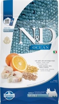 Farmina Ocean Adult Mini Codfish&Spelt&Orange 0,8 kg