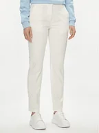 Spodnie damskie - Napapijri Spodnie materiałowe Meridian NP0A4GYE Écru Regular Fit - miniaturka - grafika 1