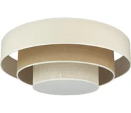 Lampy sufitowe - Duolla - LED Plafon LUNETA LED/26W/230V śr. 60 cm 4000K kremowy/brązowy - miniaturka - grafika 1