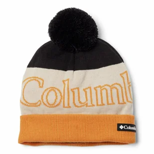 Czapka Columbia Polar Powder II Beanie black/dark stone 18 - ONE SIZE - Czapki damskie - miniaturka - grafika 1