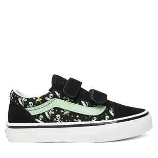 Tenisówki Vans Old Skool V VN000CYAYJ71 Czarny - Buty dla chłopców - miniaturka - grafika 1