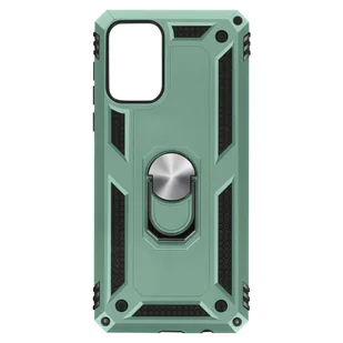 Obudowa tylna Samsung Galaxy A52 Anti-shock Bi-materiał Pierścień wspierający zielony - Etui i futerały do telefonów - miniaturka - grafika 1