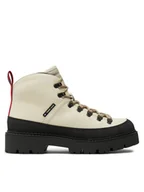 Botki męskie - Tommy Jeans Trapery Tjm Hiking Boot Wl EM0EM01491 Écru - miniaturka - grafika 1