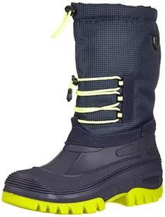 CMP Dziecięce buty dziecięce AHTO WP Snow Boots, black blue, 39 eu - Buty dla dziewczynek - miniaturka - grafika 1