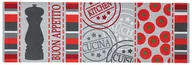 Dywany - Zala Living Odporne na konfetti chodnik kuchenny chodnik Buon Appetito Czerwony Szary 50 x 150 cm 102608-50x150 - miniaturka - grafika 1
