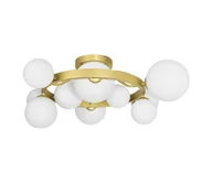 Lampy sufitowe - Brilagi - LED Żyrandol natynkowy MILLA 10xG9/3W/230V złoty/biały - miniaturka - grafika 1