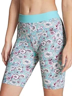 Spodnie damskie - CALIDA Damskie spodnie elastyczne Trend, turkusowy kamień, standardowe - miniaturka - grafika 1