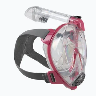Maska pełnotwarzowa do snorkelingu Cressi Baron Full Face clear/pink - Maski do nurkowania Maska pełnotwarzowa do snorkelingu Cressi Baron Full Face clear/pink - Maski do nurkowania - miniaturka - grafika 1
