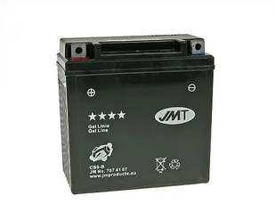 Akumulator żelowy JMT YB9-B (CB9-B) - Akumulatory motocyklowe - miniaturka - grafika 1