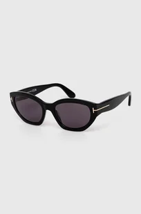 Tom Ford okulary przeciwsłoneczne damskie kolor czarny FT1086_5501A - Okulary przeciwsłoneczne - miniaturka - grafika 1