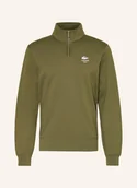 Bluzy męskie - Lacoste Bluza Dresowa Typu Troyer gruen - LACOSTE - miniaturka - grafika 1