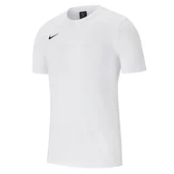 Koszulki sportowe męskie - Nike, Koszulka męska, Team Club 19 Tee AJ1504 100, biały, rozmiar XL - miniaturka - grafika 1