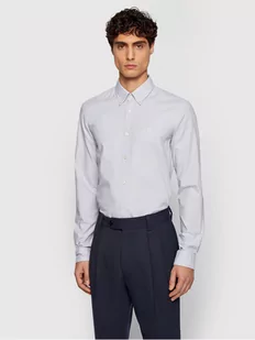 Boss Koszula Rod_53E 50448887 Szary Slim Fit - Koszule męskie - miniaturka - grafika 1