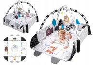 Maty edukacyjne - MATA EDUKACYJNA RICOKIDS BOHO DUŻA INTERAKTYWNA MIĘKKA DLA NIEMOWLĄT - miniaturka - grafika 1