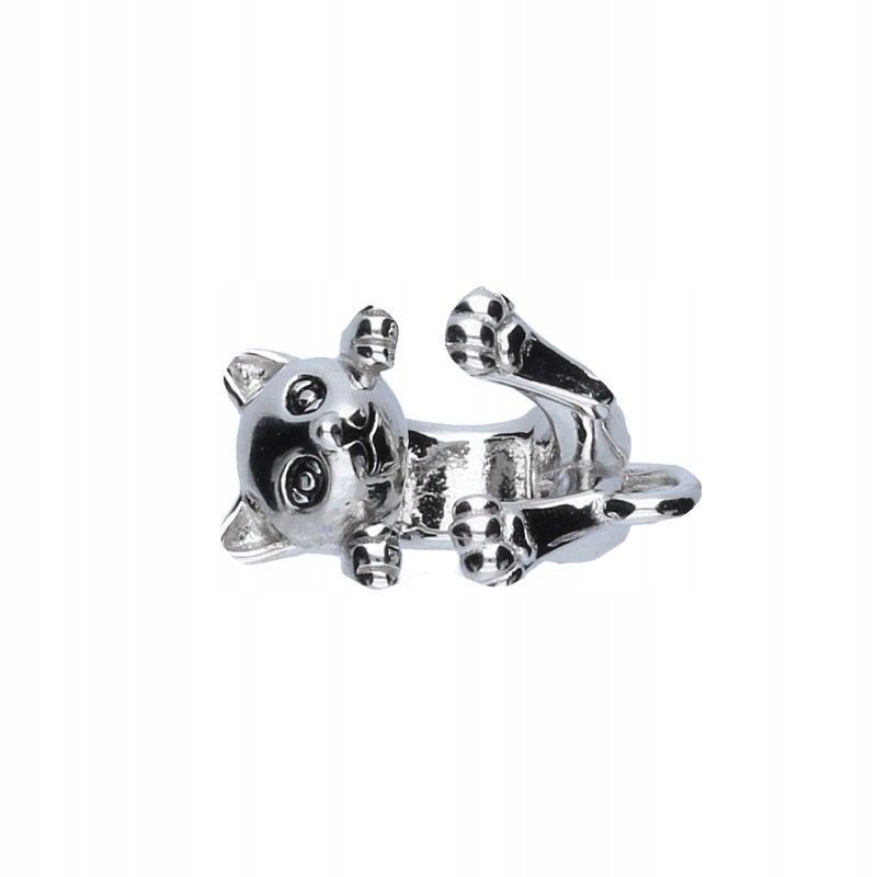 Zawieszka typu bead srebro rodowane 925 kotek średnica 3mm 3.18g na present