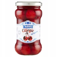 Konfitury, marmolady, powidła - Wiśnie w syropie Ciliegie 200g Fabbri amarena włoskie słoik - miniaturka - grafika 1
