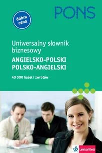 Uniwersalny Słownik Biznesowy - Książki do nauki języka angielskiego - miniaturka - grafika 1