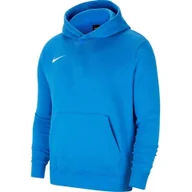 Odzież sportowa dziecięca - Bluza dla dzieci Nike Park Fleece Pullover Hoodie niebieska CW6896 463 - miniaturka - grafika 1