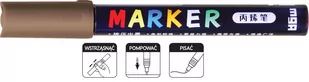 M&G, Marker akrylowy 1-2 mm, brązowy czerwonawy - Kredki, ołówki, pastele i pisaki - miniaturka - grafika 1