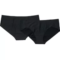 Bielizna sportowa damska - Majtki damskie Endurance  Aiswood Seamless Hipster 2-pack black XXS/XS - miniaturka - grafika 1