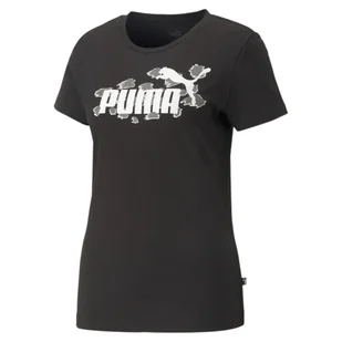 Koszulka treningowa damska Puma Ess Animal - Koszulki sportowe damskie - miniaturka - grafika 1