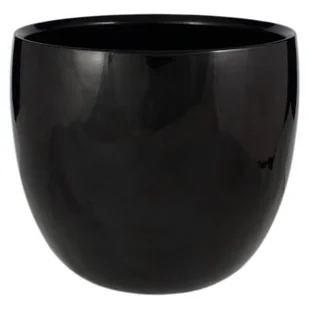 Osłonka 660 13 cm czarna - Donice - miniaturka - grafika 1