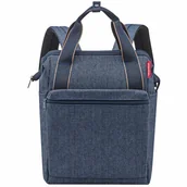 Plecaki - reisenthel Allrounder R Plecak 39 cm herringbone dark blue - miniaturka - grafika 1