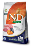 Sucha karma dla psów - Farmina N&D Pumpkin Grain Free Lamb&Blueberry Adult Medium&Maxi 2,5 kg - miniaturka - grafika 1