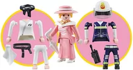 Klocki - Figurka Playmobil 9855 Dama Strażak Karateka - miniaturka - grafika 1