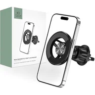 Uchwyty samochodowe do telefonów - Tech-Protect Uchwyt Magnetyczny MagSafe do Kratki Nawiewu N54 czarny - miniaturka - grafika 1
