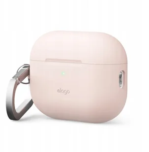 Elago AirPods Pro 3 Silicone Hang Case - etui z karabińczykiem do AirPods Pro 3 różowe - Akcesoria do smartwatchy - miniaturka - grafika 1