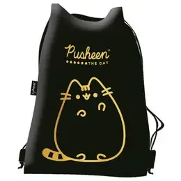 Worek na obuwie. SO1 Pusheen gold. - Worki na buty - miniaturka - grafika 1