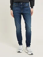 Spodenki damskie - G-Star Dżinsy - Skinny fit - w kolorze granatowym - miniaturka - grafika 1