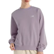 Bluzy sportowe damskie - Bluza New Balance WT41508ICW - różowa - miniaturka - grafika 1